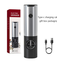 Electric Salt Grinder 2 Bottles Set