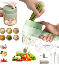 Portable Handheld 4 in 1 Electric Vegetable Slicer