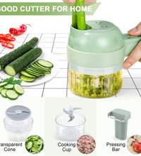 Portable Handheld 4 in 1 Electric Vegetable Slicer