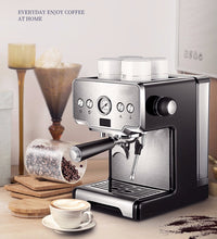 Espresso Coffee Maker Stainless Steel Italian Coffee Machine