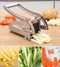 Stainless Steel French Fries and Potato Cutter with 2 Different Blades