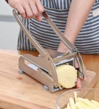 Stainless Steel French Fries and Potato Cutter with 2 Different Blades