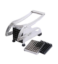 Stainless Steel French Fries and Potato Cutter with 2 Different Blades